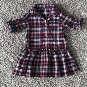 Flannel Dress—Size 3T